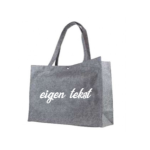 Vilten tas groot eigen tekst